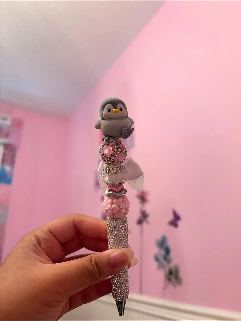 Penguin Decorated Pen